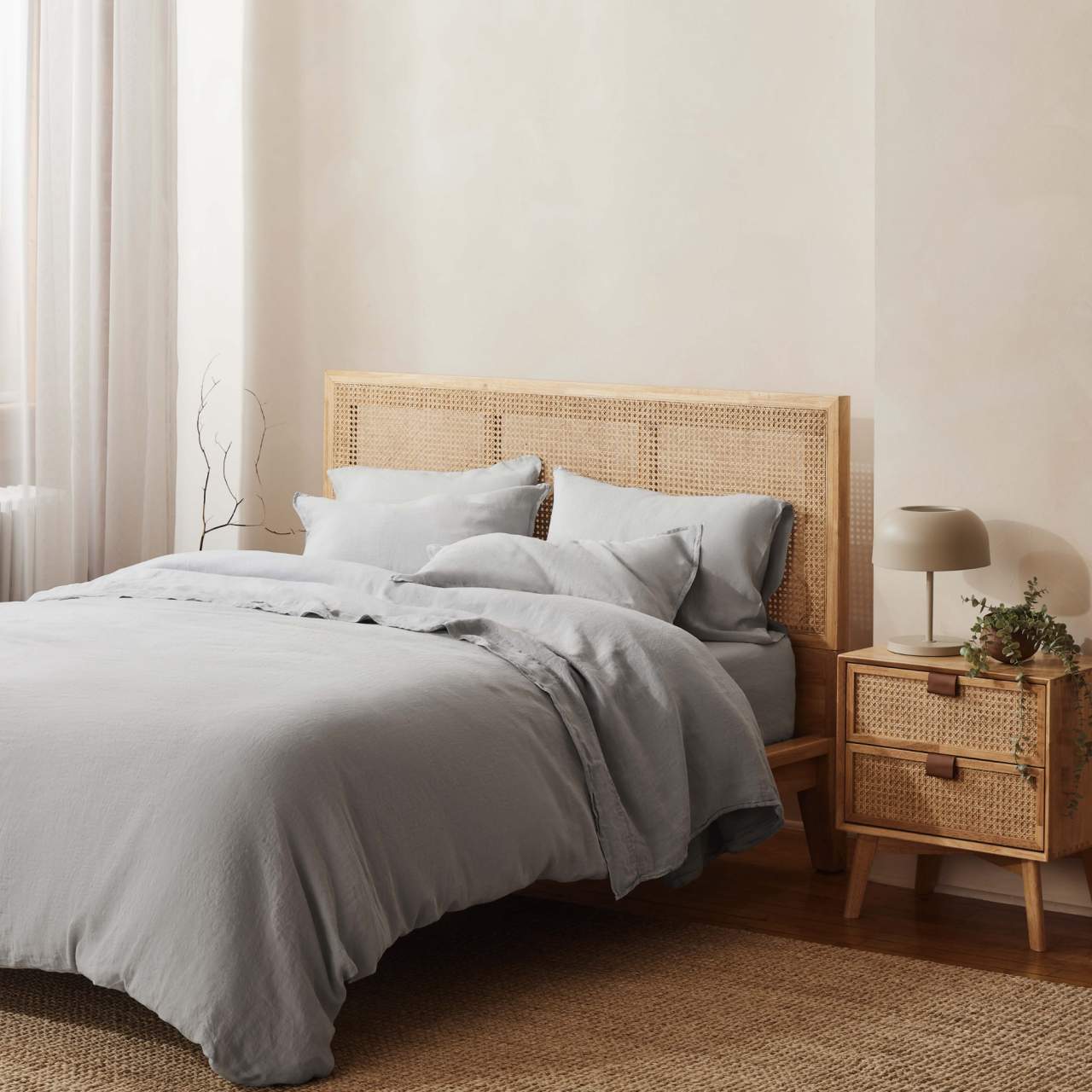 Rest & Home™ Ensemble de drap en lin 100% européen