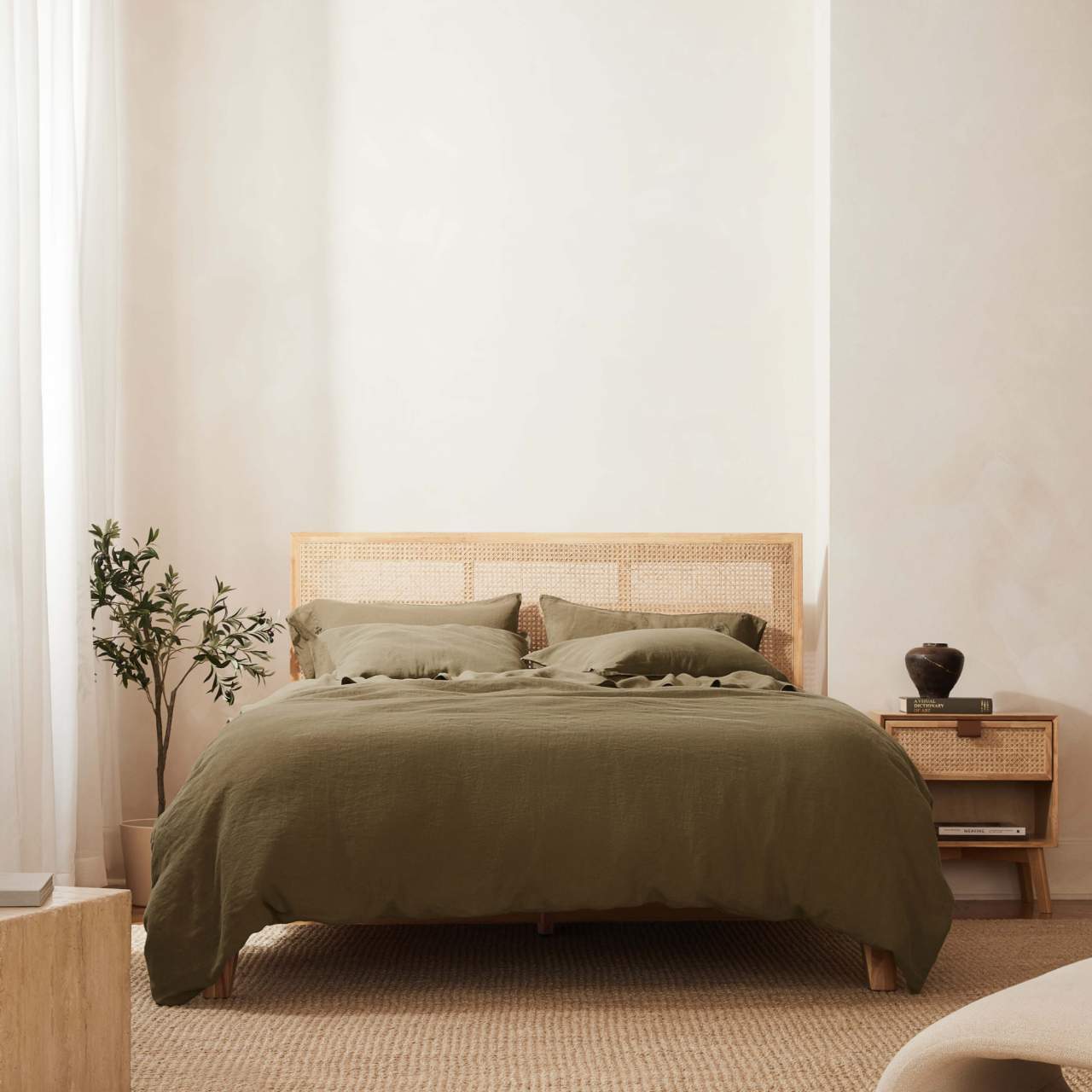 Rest & Home™ Ensemble de drap en lin 100% européen