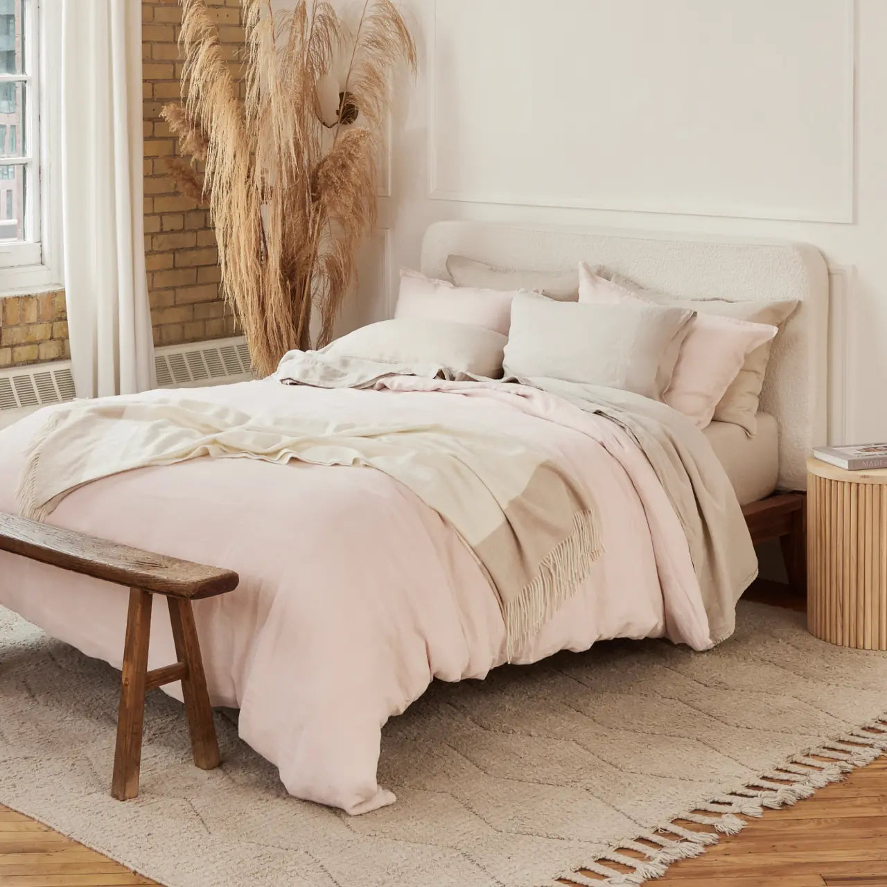 Rest & Home™ Ensemble de drap en lin